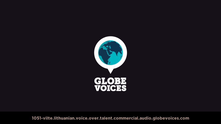 Lithuanian voice over talent artist actor - 1051-Vilte commercial