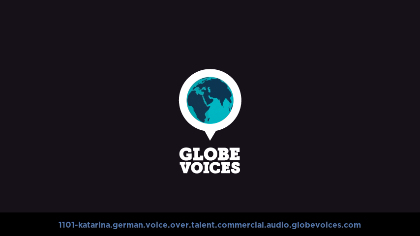 German voice over talent artist actor - 1101-Katarina commercial