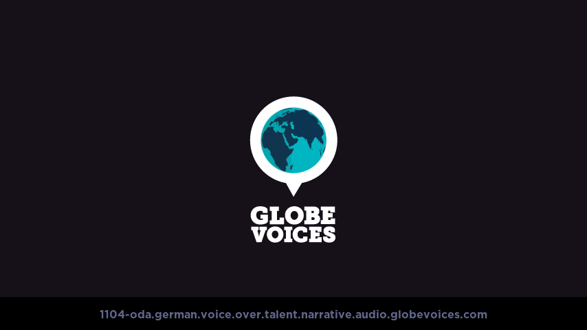 German voice over talent artist actor - 1104-Oda narrative