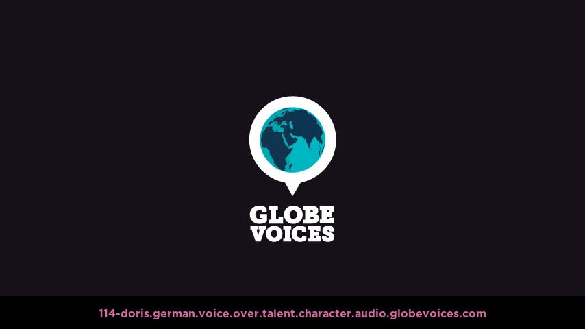 German voice over talent artist actor - 114-Doris character