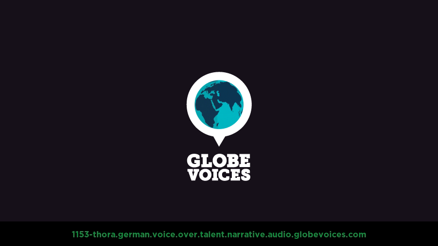 German voice over talent artist actor - 1153-Thora narrative