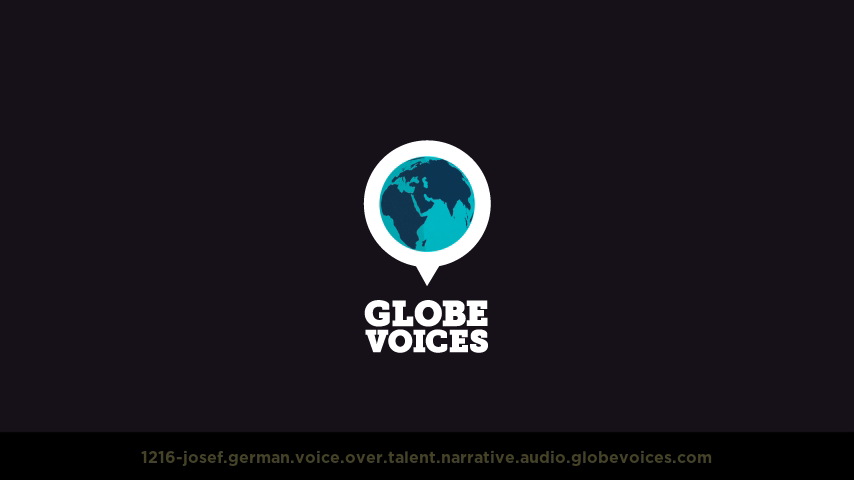 German voice over talent artist actor - 1216-Josef narrative