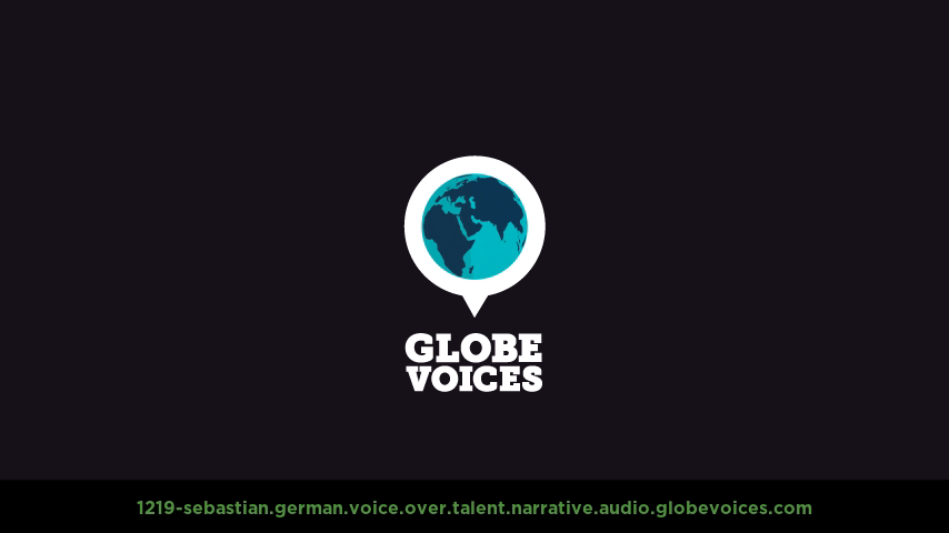 German voice over talent artist actor - 1219-Sebastian narrative