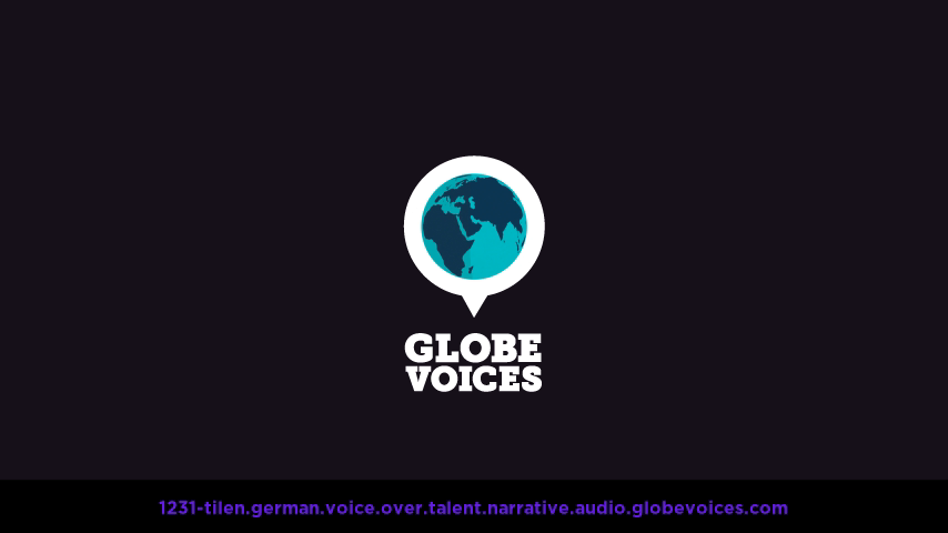 German voice over talent artist actor - 1231-Tilen narrative