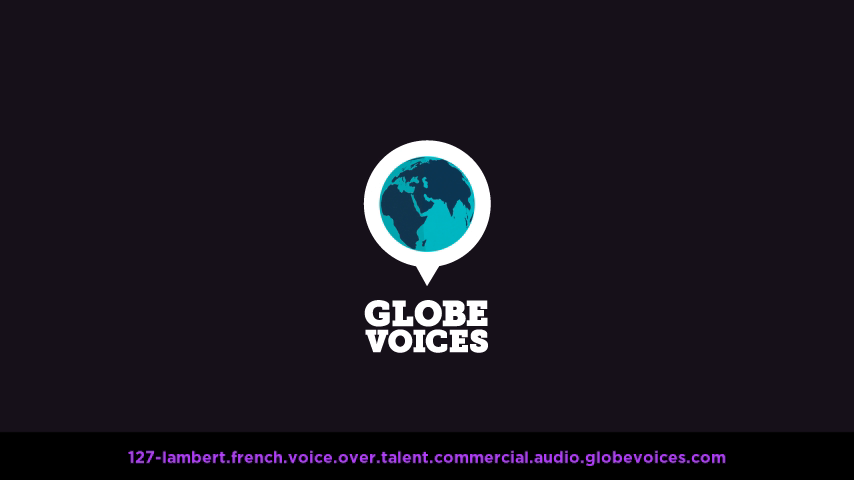 French voice over talent artist actor - 127-Lambert commercial