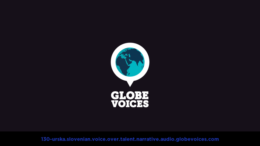 Slovenian voice over talent artist actor - 130-Urska narrative