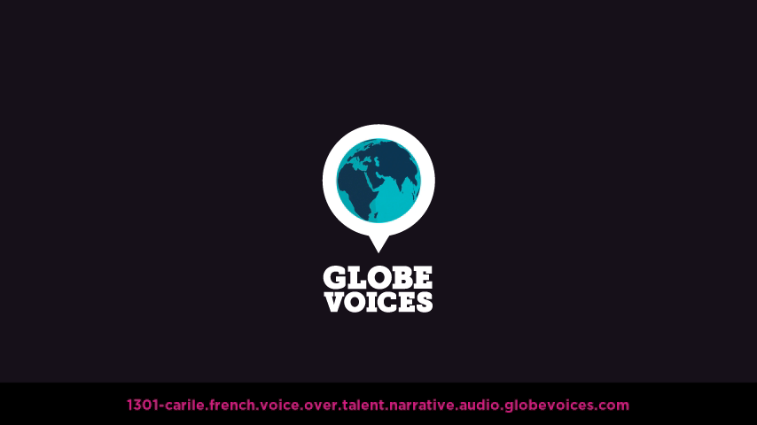 French voice over talent artist actor - 1301-Carile narrative