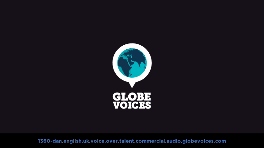 British voice over talent artist actor - 1360-Dan commercial