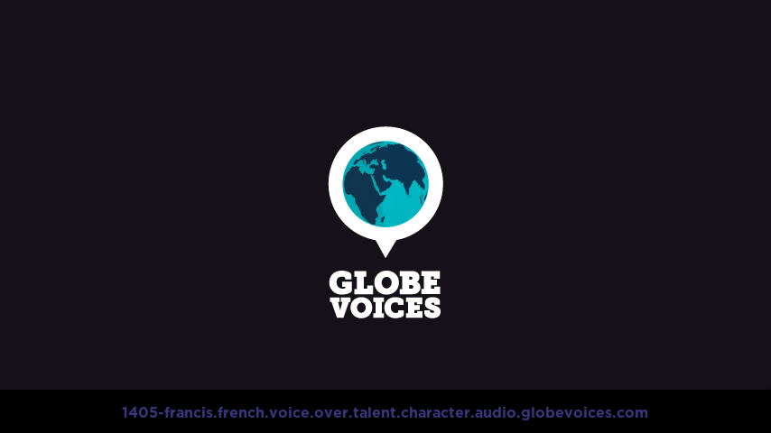 French voice over talent artist actor - 1405-Francis character