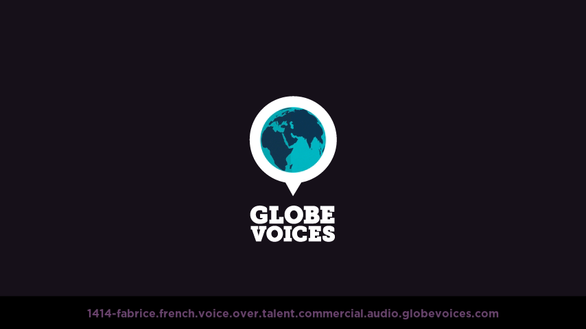 French voice over talent artist actor - 1414-Fabrice commercial