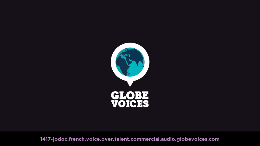 French voice over talent artist actor - 1417-Jodoc commercial
