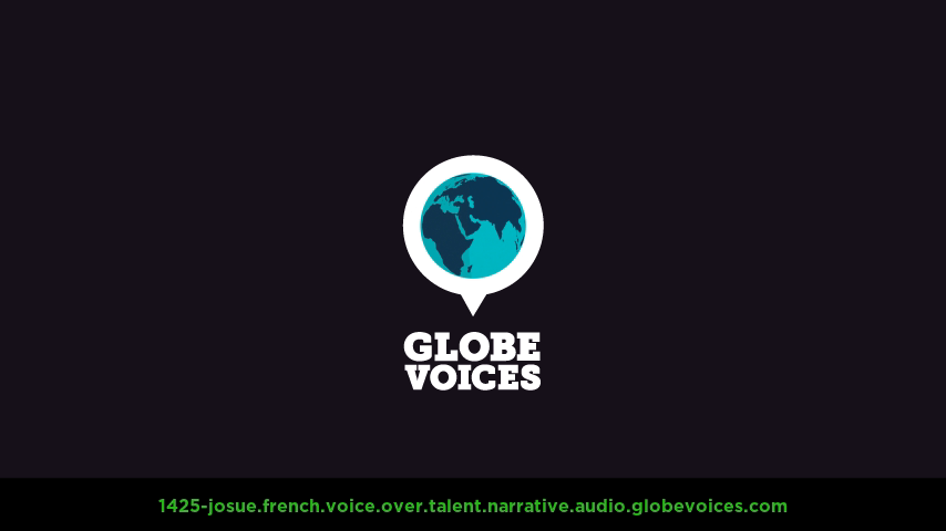 French voice over talent artist actor - 1425-Josue narrative