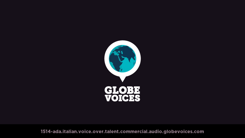 Italian voice over talent artist actor - 1514-Ada commercial