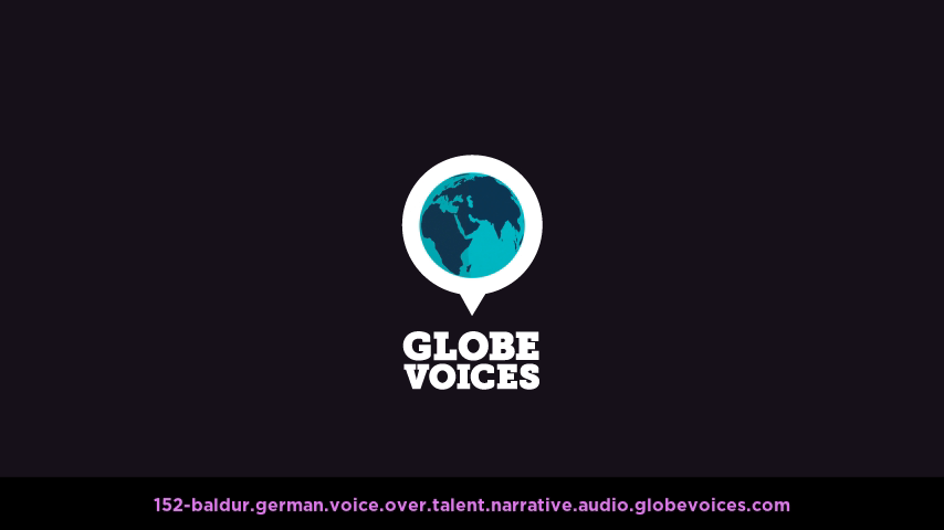 German voice over talent artist actor - 152-Baldur narrative
