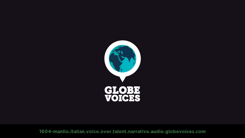 Italian voice over talent artist actor - 1604-Manlio narrative