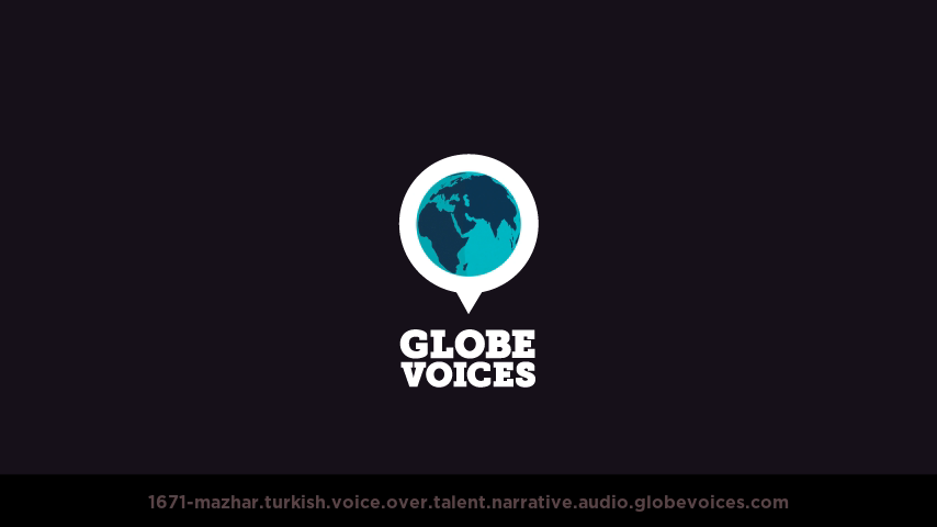 Turkish voice over talent artist actor - 1671-Mazhar narrative