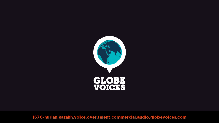 Kazakh voice over talent artist actor - 1676-Nurlan commercial