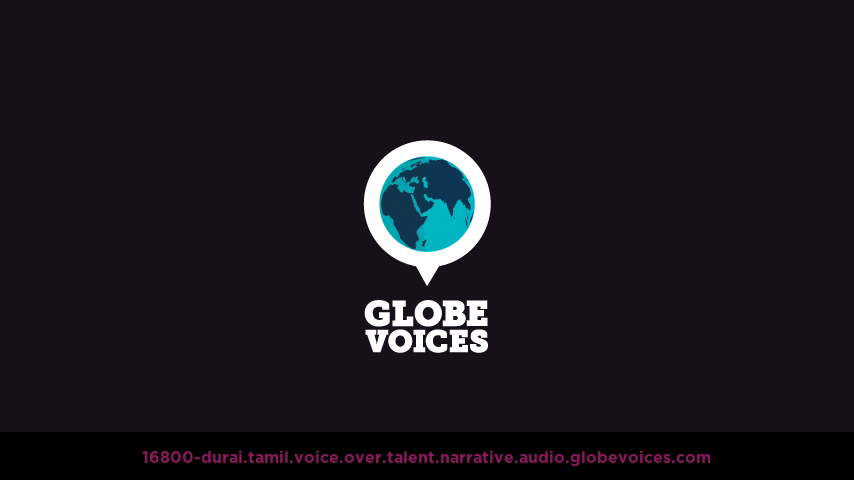 Tamil voice over talent artist actor - 16800-Durai narrative