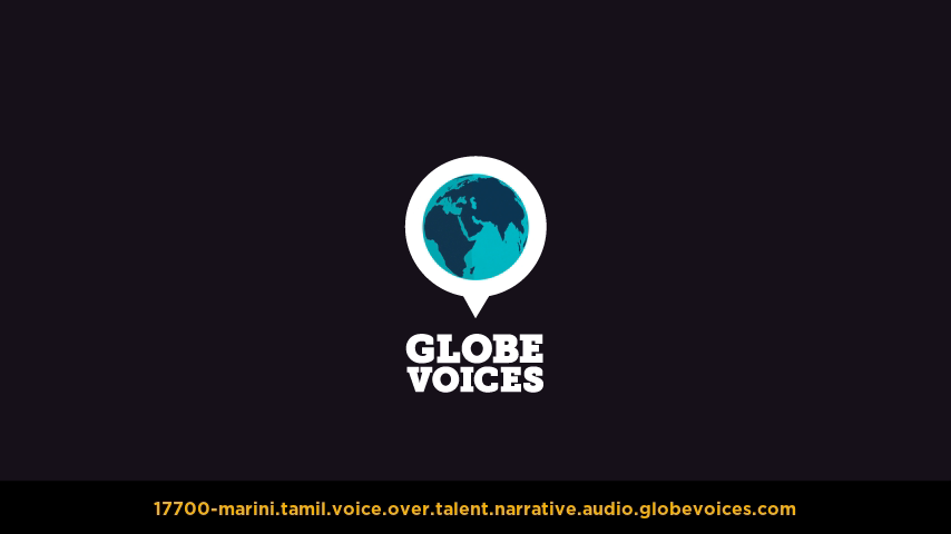 Tamil voice over talent artist actor - 17700-Marini narrative