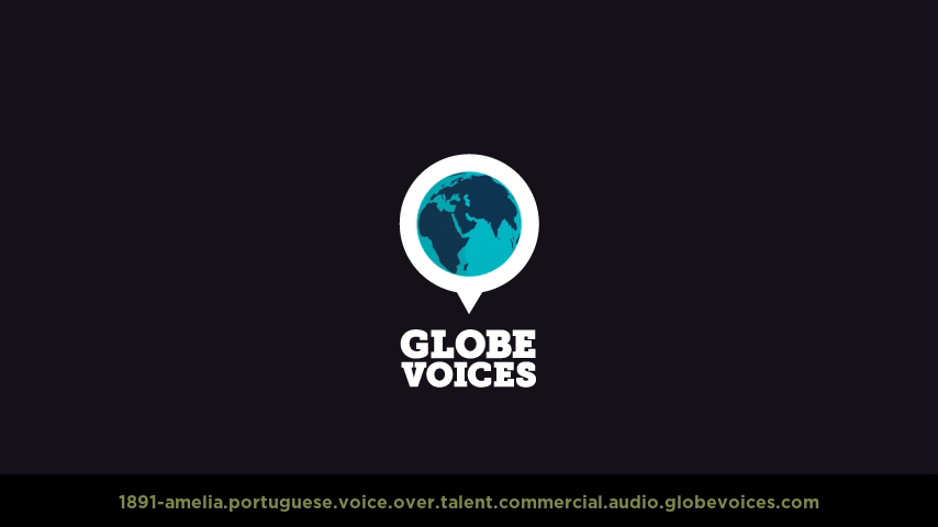 Portuguese voice over talent artist actor - 1891-Amelia commercial