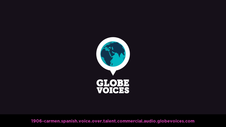 Spanish voice over talent artist actor - 1906-Carmen commercial