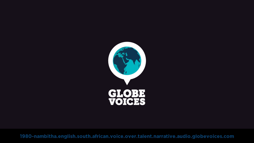 English (South African) voice over talent artist actor - 1980-Nambitha narrative