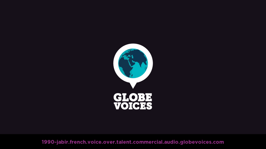 French voice over talent artist actor - 1990-Jabir commercial