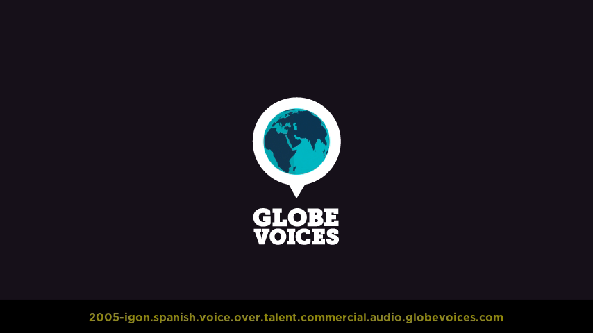 Spanish voice over talent artist actor - 2005-Igon commercial