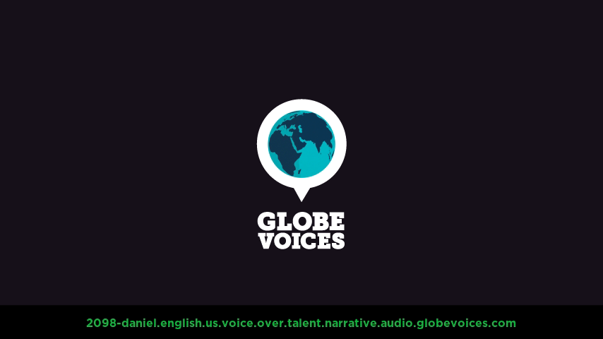 English (American) voice over talent artist actor - 2098-Daniel narrative