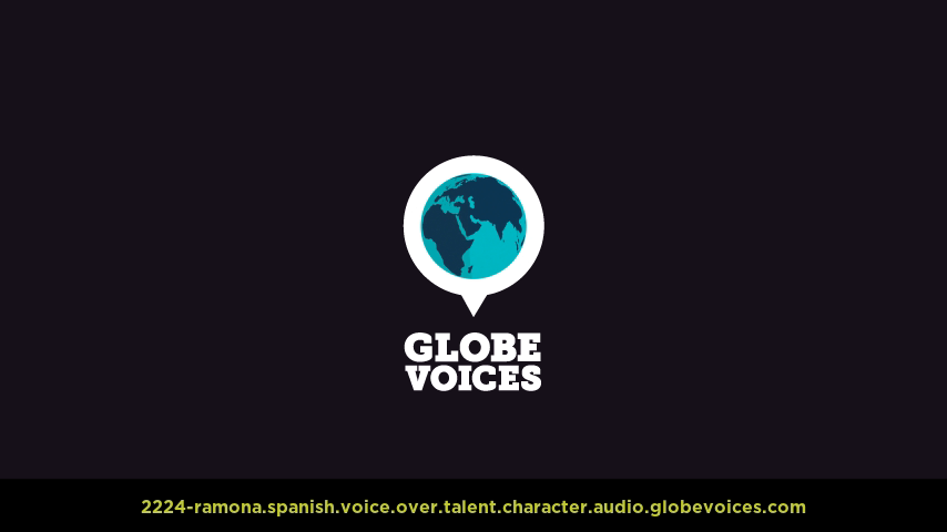 Spanish voice over talent artist actor - 2224-Ramona character