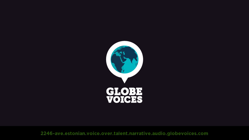 Estonian voice over talent artist actor - 2246-Ave narrative