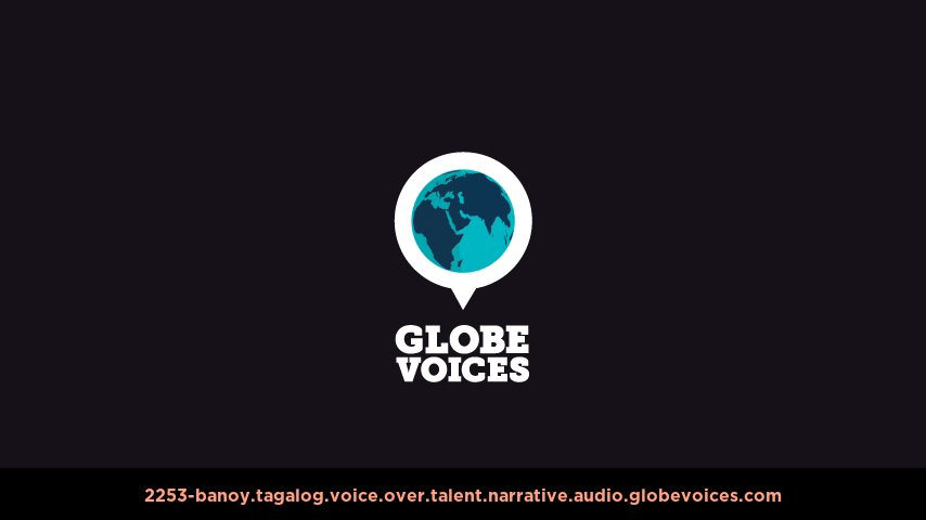 Tagalog voice over talent artist actor - 2253-Banoy narrative