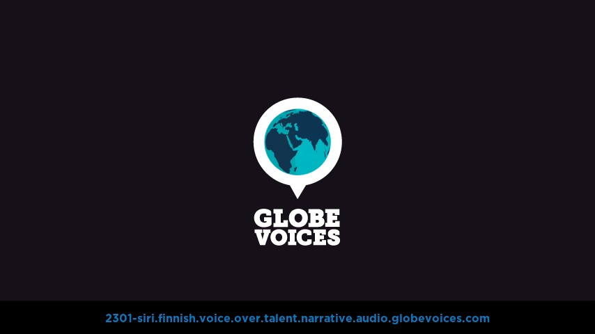 Finnish voice over talent artist actor - 2301-Siri narrative
