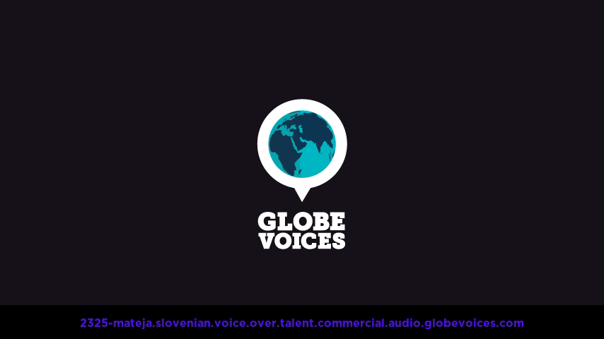 Slovenian voice over talent artist actor - 2325-Mateja commercial