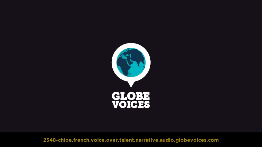 French voice over talent artist actor - 2348-Chloe narrative