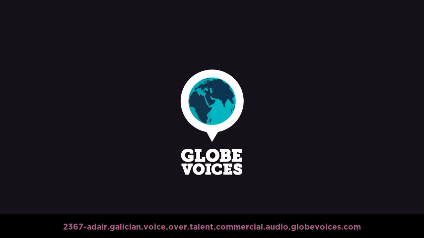 Galician voice over talent artist actor - 2367-Adair commercial