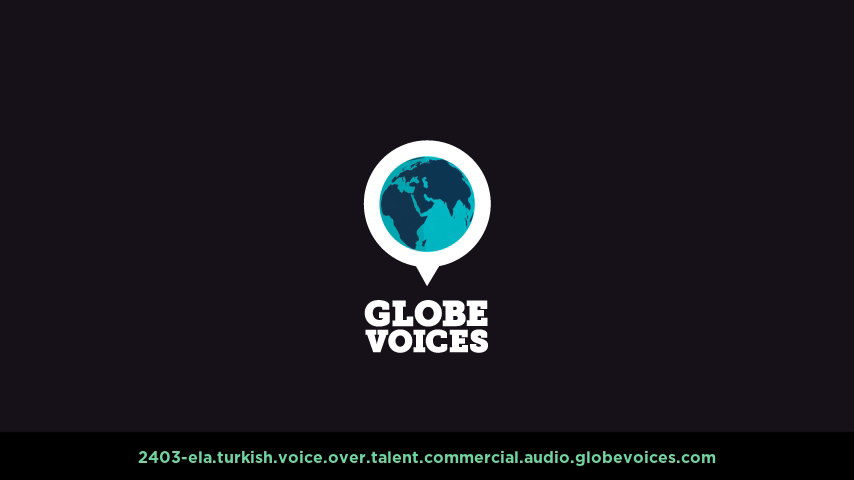 Turkish voice over talent artist actor - 2403-Ela commercial