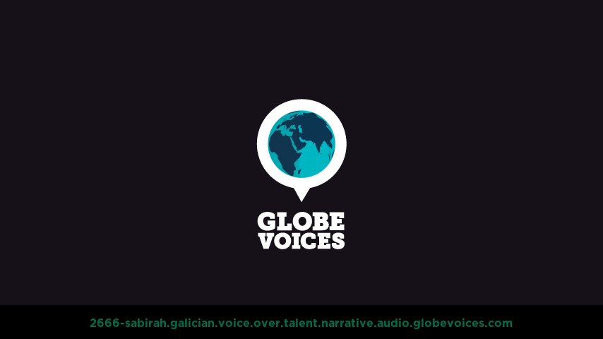 Galician voice over talent artist actor - 2666-Sabirah narrative