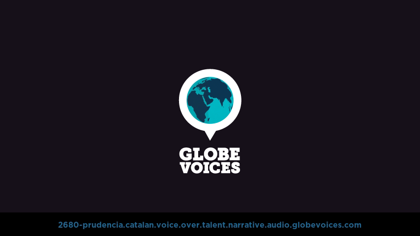 Catalan voice over talent artist actor - 2680-Prudencia narrative
