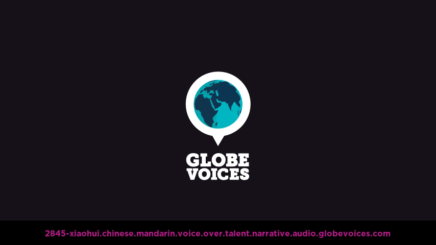 Chinese (Mandarin) voice over talent artist actor - 2845-Xiaohui narrative