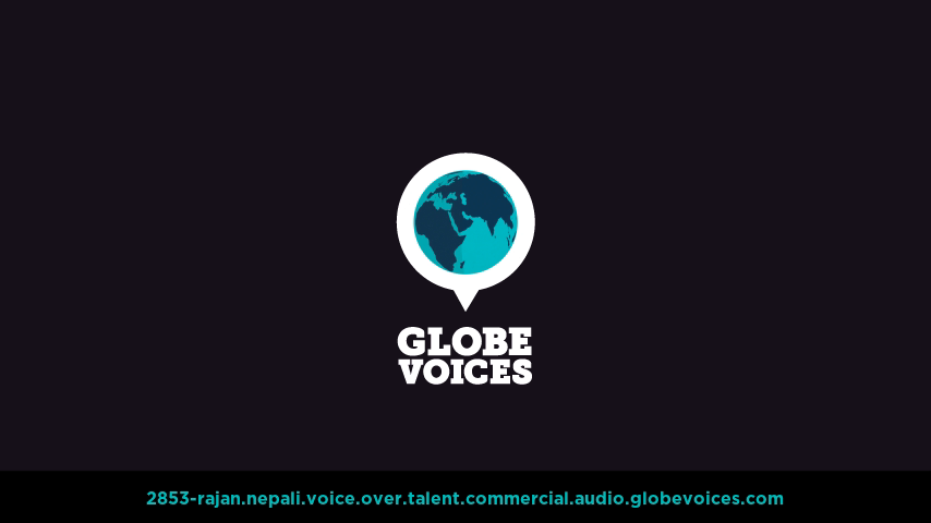 Nepali voice over talent artist actor - 2853-Rajan commercial