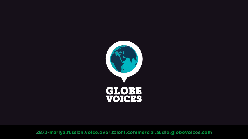 Russian voice over talent artist actor - 2872-Mariya commercial