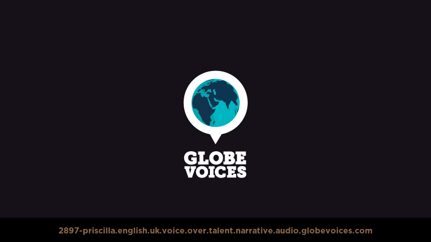 British voice over talent artist actor - 2897-Priscilla narrative
