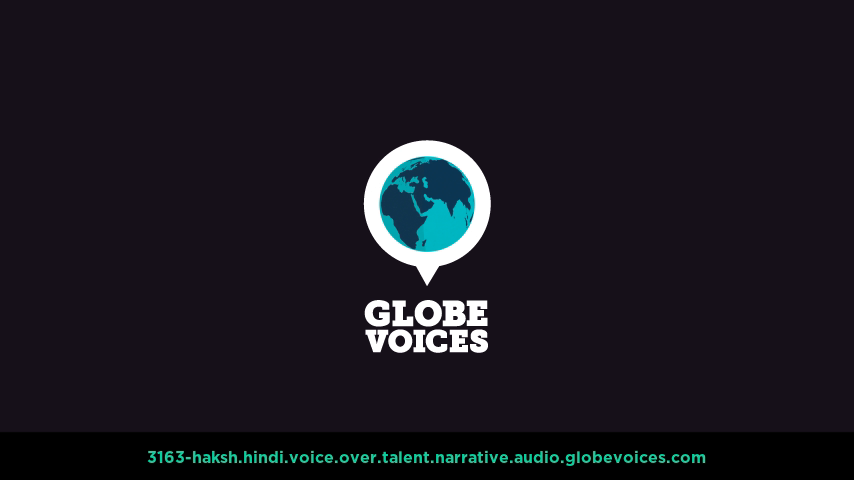Hindi voice over talent artist actor - 3163-Haksh narrative