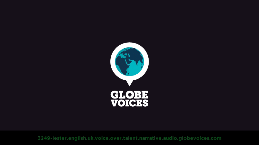 British voice over talent artist actor - 3249-Lester narrative