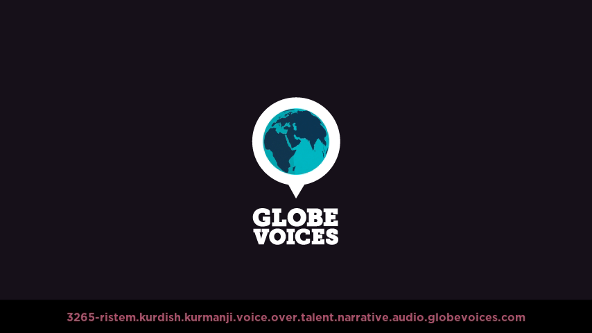 Kurdish (Kurmanji) voice over talent artist actor - 3265-Ristem narrative