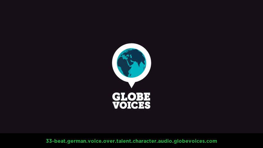 German voice over talent artist actor - 33-Beat character