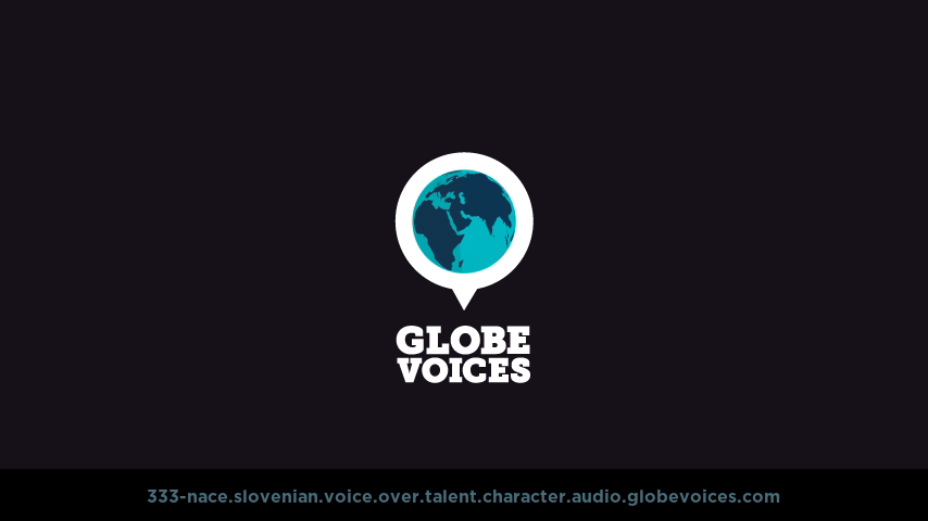 Slovenian voice over talent artist actor - 333-Nace character