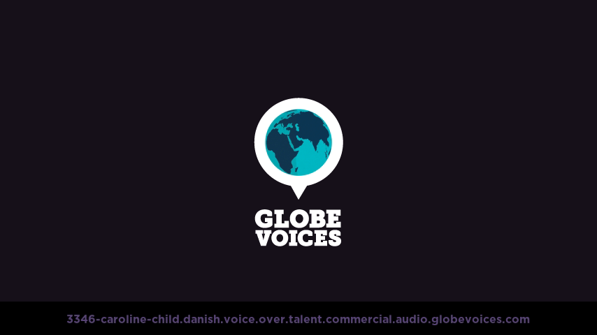 Danish voice over talent artist actor - 3346-Caroline-Child commercial
