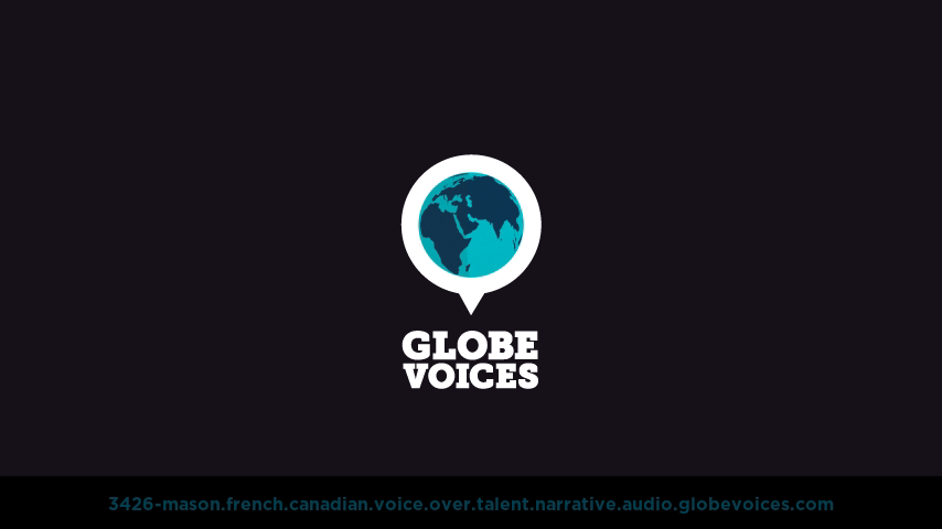 French (Canadian) voice over talent artist actor - 3426-Mason narrative